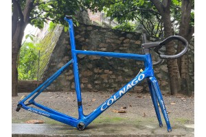 コルナゴ V3RS カーボンフレーム ロード自転車 ブルーアイスクラック