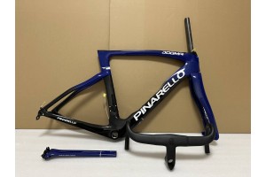 Pinarello DogMa F Rama roweru szosowego z włókna węglowego Rim Bake niebiesko-czarna