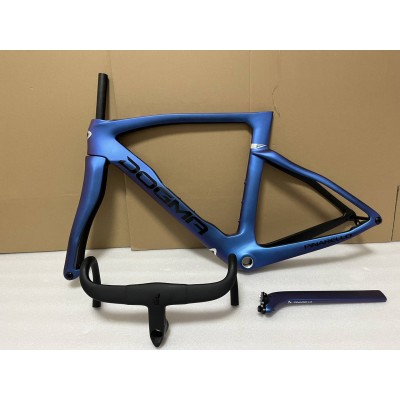 Pinarello DogMa F Carbon Fiber Road Bicycle Frame Rim Bake LUXTER BLUE 2024-Pinarello Frame