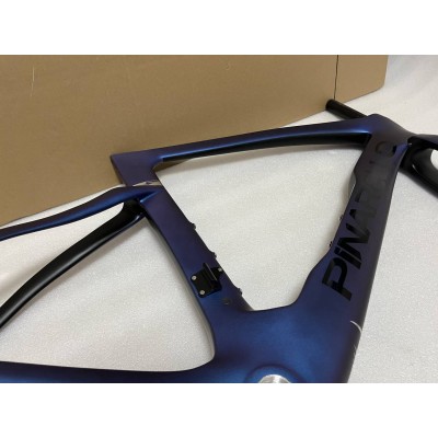 Pinarello DogMa F Disc Brake Carbon Road Bike Frame Blue With Black-Dogma F Disc Brake