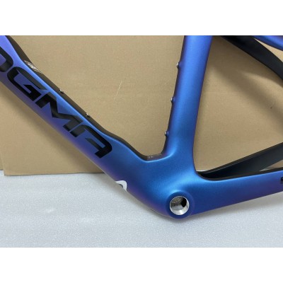 Pinarello DogMa F Disc Brake Carbon Road Bike Frame Blue With Black-Dogma F Disc Brake