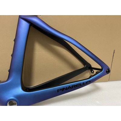 Pinarello DogMa F Disc Brake Carbon Road Bike Frame Blue With Black-Dogma F Disc Brake