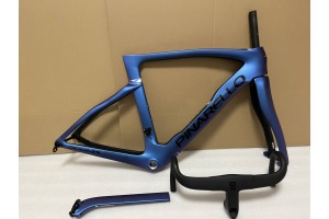 Pinarello DogMa F Karbon Fiber Yol Bisiklet Çerçevesi Disk Fren LUXTER MAVİ 2024