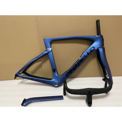 Pinarello DogMa F Disc Brake Carbon Road Bike Frame Blue With Black-Dogma F Disc Brake