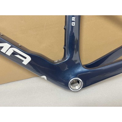 Pinarello DogMa F Disc Brake Carbon Road Bike Frame Blue With Red-Dogma F Disc Brake