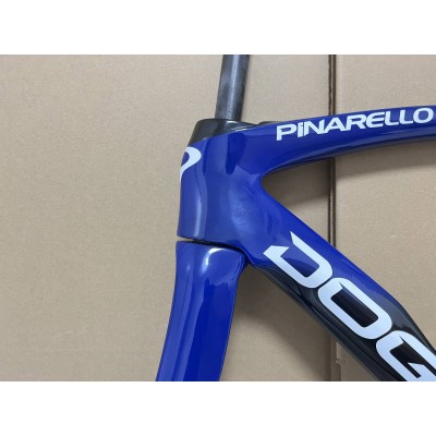 Pinarello DogMa F Carbon Fiber Road Bicycle Frame Disc Blue And Black-Dogma F Disc Brake