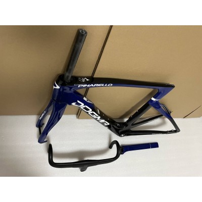 Pinarello DogMa F Carbon Fiber Road Bicycle Frame Disc Blue And Black-Dogma F Disc Brake