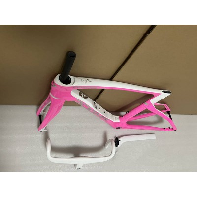 Pinarello DogMa F Carbon Fiber Road Bicycle Frame Disc Brake Pink-Dogma F Disc Brake