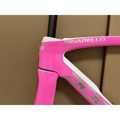 Pinarello DogMa F Carbon Fiber Road Bicycle Frame Disc Brake Pink-Dogma F Disc Brake