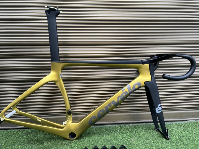 Cervelo New S5 Carbon Road Bicycle Frame Golden Cervelo New S5