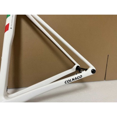 Colnago C68 Carbon Road Bicycle Frame Blue with White-Colnago V3RS V-Brake & Disc Brake