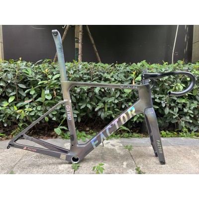 FACTOR OSTRO Carbon Road Bike Frame Blue and Black-ファクター・オストロ