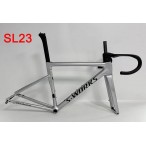 Specialized Tarmac 8 Carbon Fiber Road Bicycle Frame SL23 Silvery