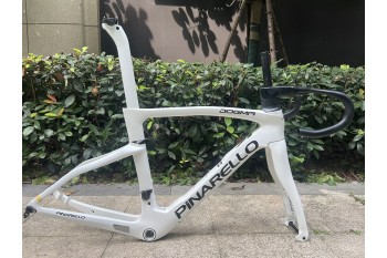 Pinarello DogMa F Telaio per bicicletta da strada in fibra di carbonio Freno sul cerchione Bianco