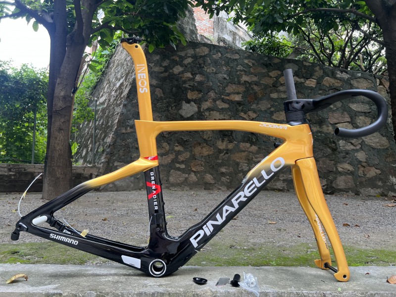 pinarello gold bike