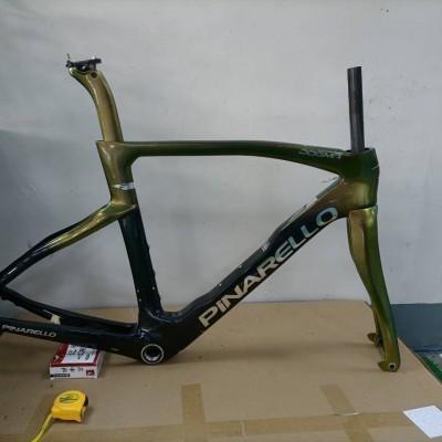 Pinarello DogMa F Carbon Road Bike Frame Black With Gold-Pinarello кадров