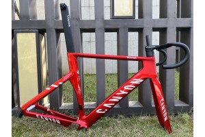 Telaio per bicicletta da strada Canyon 2021 New Aeroroad Disc Brake in fibra di carbonio rosso metallizzato