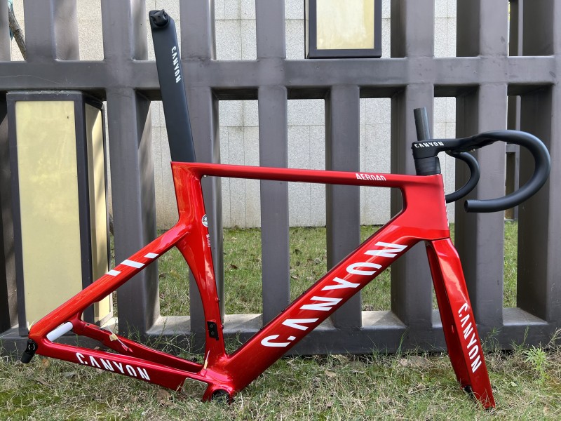 Canyon bike red sale