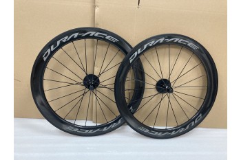 DURA-ACE Carbon-Faser-Laufräder, Rennrad-Scheibenbrems-Räder-Set