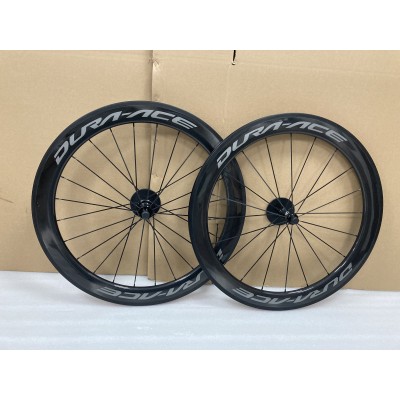 Rodas Clincher Carbon Carbon Road Bike Rodas de disco-Carbon Road Bicycle Wheels