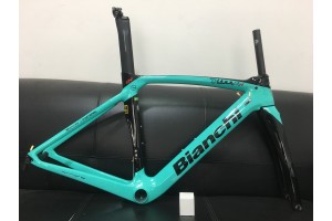 Cuadro de bicicleta de carretera de fibra de carbono Bianchi XR4