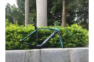 Cuadro de bicicleta de carretera de fibra de carbono Bianchi XR4