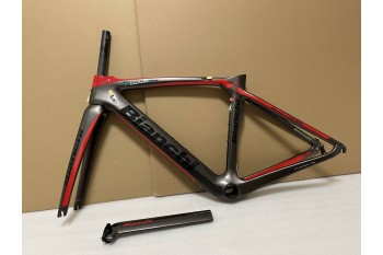 Bianchi XR4 Carbon Fiber Road Bicycle Frame,47cm,rim brake, one brake hole, gloss ud, BB386 in stock Brand New