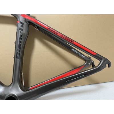 Bianchi XR4  Carbon Fiber Road Bicycle Frame 47cm  BB386 Gloss Finished-UD-Bianchi Frame