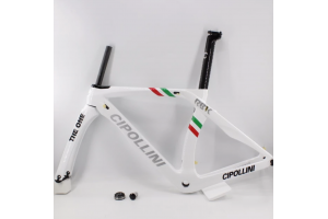 Nouveau cadre de vélo de route en carbone Cipollini RB1K blanc