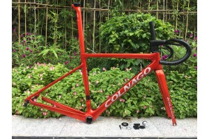 Colnago V3RS quadro de carbono estrada bicicleta vermelha