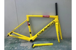 Silniční kolo Colnago V3RS s karbonovým rámem žluté