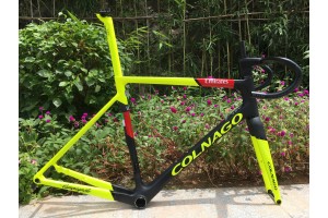 Colnago V3RS karbonvázas országúti kerékpár sárga, fekete