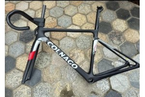 Colnago V4RS ნახშირბადის ბოჭკოვანი გზის ველოსიპედის ჩარჩო შავი