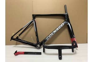 Colnago V4RS Carbon Fiber გზის ველოსიპედის ჩარჩო UAE Emirates 53 სმ მარაგში სულ ახალი