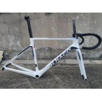 Cadru pentru bicicletă de drum din fibră de carbon Colnago V4RS alb