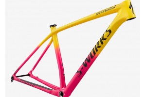 Specialized S-works EPIC Carbon Fiber Mountain Bicycle Frame 29er Boost Yello With Pink