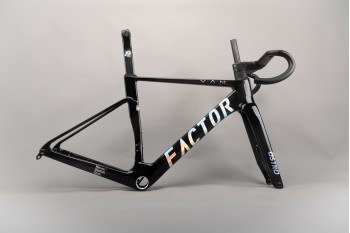 NOVO FACTOR OSTRO VAM CARBON FIBER ROAD BICYCLE Frame Gloss Chrome