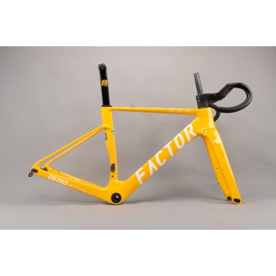 FACTOR OSTRO Carbon Road Bike Frame White Stickers-FACTOR OSTRO