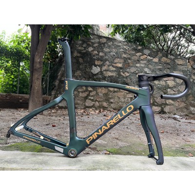 Pinarello DogMa F12 Carbon Road Bicycle Frame Disc Brake Blackish Green-Dogma F12 V-Brake