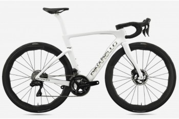 Pinerello nou 2025 dogma f carbon din fibră de carbon ramă cu bicicletă cu disc alb cristal