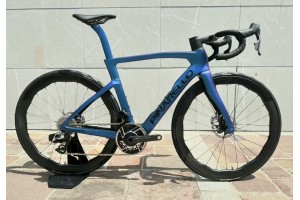 Pinarello Yeni 2025 Dogma F Karbon Fiber Yol Bisiklet Çerçevesi Disk Luxter Mavi