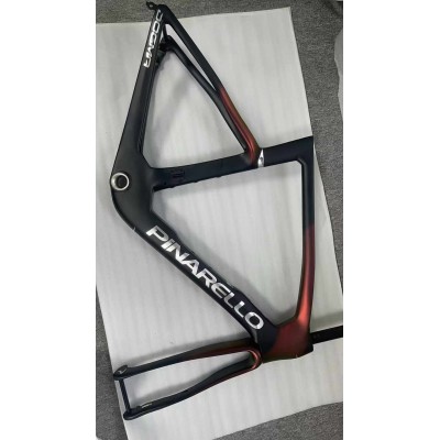 Pinarello new 2025 DogMa F Carbon Fiber Road Bicycle Frame Disc Luxter Red Gold-Dogma F Disc Brake