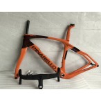 Pinarello Ny GREVIL F Carbon Fiber Cyclocross Cykelram STEN ORANGE