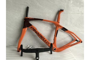 Pinarello New GREVIL F カーボンファイバー シクロクロス自転車フレーム STONE ORANGE