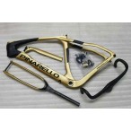 Pinarello New GREVIL F Carbon Fiber Cyclocross Bicycle Frame Gold