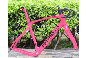 Pinarello nuevo cuadro de bicicleta de ciclocross de fibra de carbono GREVIL F VINO ROJO