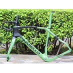 Pinarello Новая рама велосипеда для велокросса из углеродного волокна GREVIL F STONE GREEN