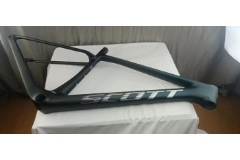 Cadru SCOTT Carbon Mountain Bicicletă MTB Cadru Cabluri Interne Complete Direcționare Negru