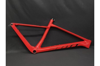 SCOTT SCALE Carbon Fiber Mountain Bicycle Frame Full Internal Cables Routings Red