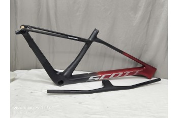 SCOTT SCALE Carbon Mountain Bicycle Frame MTB Frame Full Internal Cables Routings Black and Red